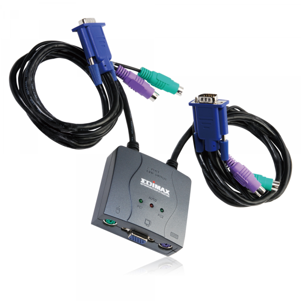 EDIMAX 2 Ports PS/2 KVM Switch